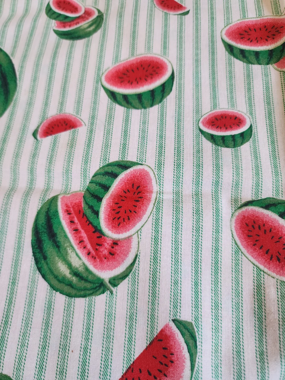 Watermelon Cloth Napkins Set of 4 Reversible Summer 20x20